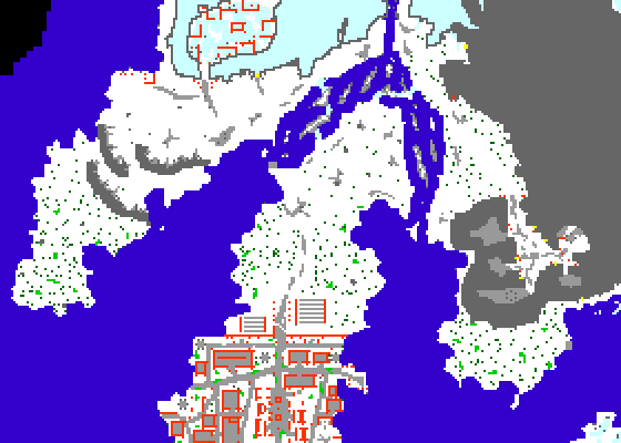 Map of Barbarian Settlements
