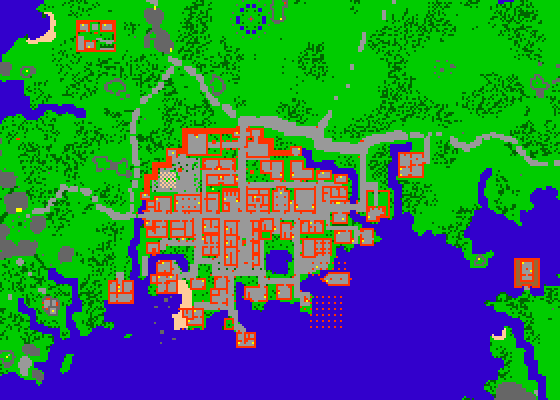 Map of Carlin