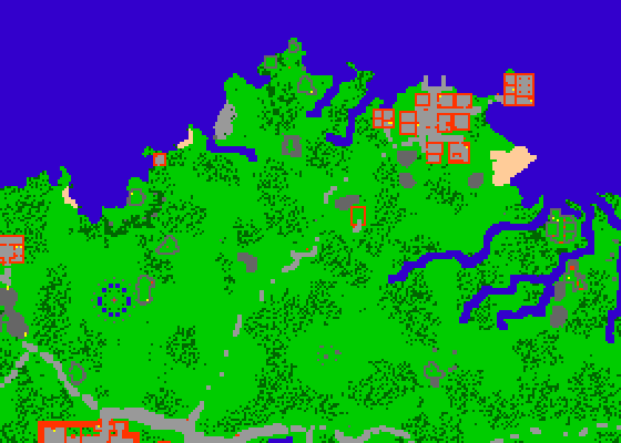 Map of Fields of Glory