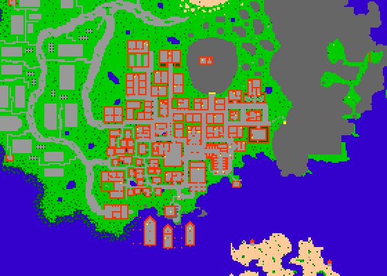 Map of Liberty Bay