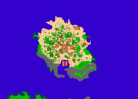 Map of Meriana