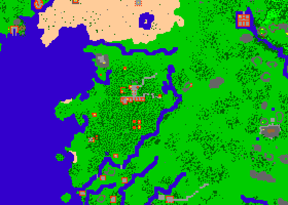 Map of Outlaw Camp