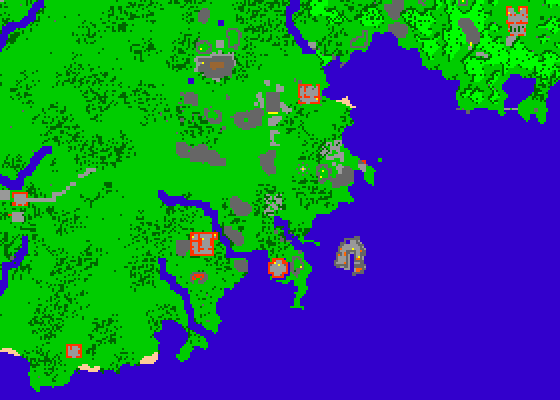 Map of Plains of Havoc