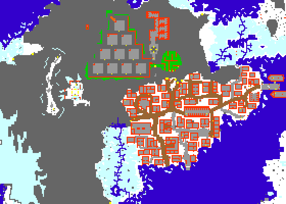 Map of Svargrond