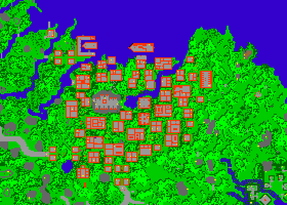 Map of Venore